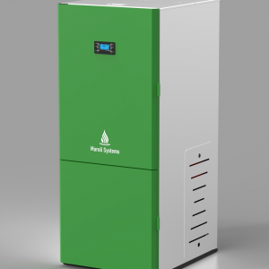 Centrala peleti compacta Mareli Premium RubynoR SBN 20-35KW